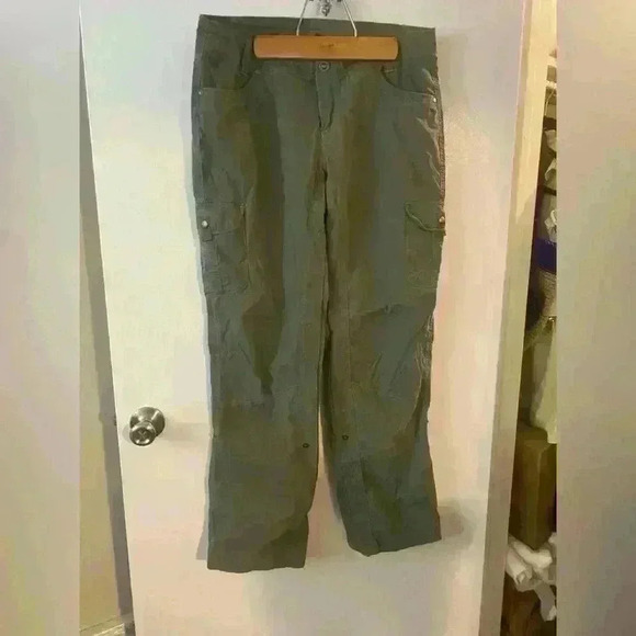 Kuhl Pants - Kuhl Splash Roll up Pants size 12 reg Color Pine